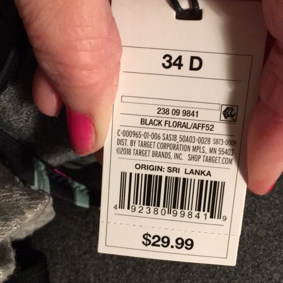 Shade Shore Lightly Lined V Bikini Top 34DD - Picture 5 of 5